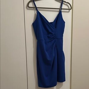 Express Royal Blue Mini Dress